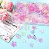 200Pcs 10 Styles Mixed Styles Acrylic Bead Caps OACR-FS0002-51B-8
