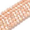 Opaque Glass Beads Stands LS-EGLA-A035-P6mm-B05-1