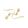 Rack Plating Brass Earring Hooks KK-F839-024A-G-2