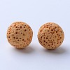 Unwaxed Natural Lava Rock Beads G-F325-8mm-13-1
