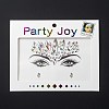 Acrylic Face Gems Stickers LS-MRMJ-F014-01-3
