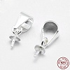 925 Sterling Silver Pendant Bails STER-E050-05S-3