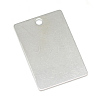 201 Stainless Steel Stamping Blank Tag Pendants X-STAS-T008-118-1