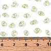 Transparent Colours Luster Glass Seed Beads SEED-N008-09E-4