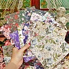 24Pcs 12 Styles Floral Flower Scrapbook Paper Pads PW-WG17C37-01-4