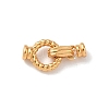 925 Sterling Silver Fold Over Clasps SE-CBAF1B0-05G-1