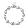 304 Stainless Steel Ladybug Link Bracelets for Women BJEW-K226-15A-P-4