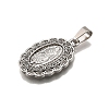 304 Stainless Steel Pendants STAS-B086-09G-P-2