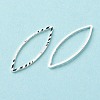 Brass Linking Rings KK-F831-016C-S-RS-4