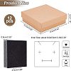 Kraft Paper Jewelry Boxes CON-WH0080-33B-4