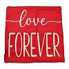 Valentine's Day Burlap Pillow Covers AJEW-M217-01C-2