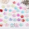 210Pcs 6 Colors Acrylic Bead Caps OACR-SZ0001-47-2
