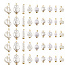 9 Sets 9 Style ABS Plastic Imitation Pearl Pendants KY-TA0001-23-10