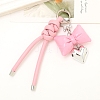 Imitation Leather Keychain PW-WGDD4EE-06-1