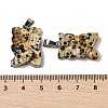 Natural Dalmatian Jasper Pendants G-B127-09P-08-4