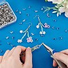 600Pcs 304 Stainless Steel Bead Tips STAS-PH0005-84-4