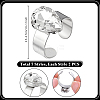 304 Stainless Steel Cuff Rings RJEW-PH01323-2