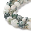 Natural Tree Agate Beads Strands G-S281-15-6mm-5