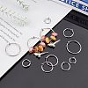 UNICRAFTALE 24pcs 6 sizes 304 Stainless Steel Retractable Clip-on Hoop Earrings EJEW-UN0001-57-2