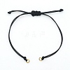 Braided Waxed Cord for DIY Bracelet Making STAS-N090-JA709-2-1
