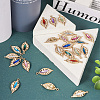 24Pcs 12 Colors KC Gold Plated Alloy Pendants FIND-TA0003-71-13