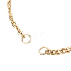 304 Stainless Steel Cable Chain and Twisted Chain Bracelet Making AJEW-JB01477-2