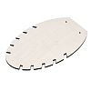 Leaf Shape MDF & Iron Pendant Necklace Jewely Display Stands NDIS-G008-02A-02-3