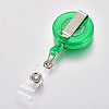 Transparent Plastic Retractable Badge Reel AJEW-WH0102-11-1