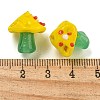 Handmade Bumpy Lampwork Beads LAMP-S067-01B-2