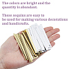 898Pcs 2 Colors PET Big Pendants KY-CY0001-12-6