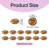 80Pcs 61G Acrylic Imitation Gemstone Beads MACR-TADJ0001-10D-3