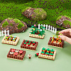 Olycraft 1 Set DIY Orchard Plastic Building Blocks Set DIY-OC0009-78-3