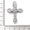 Cross Alloy Rhinestone Pendants FIND-U006-15AS-05-3