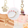 12Pcs Brass Charms KK-GO0002-22-5