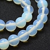 Opalite Beads Strands X-G-P335-18-8mm-3