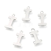 Non-Tarnish 201 Stainless Steel Charms STAS-C021-06P-I-1