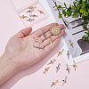 20Pcs 2 Colors Brass Pendants KK-ME0001-90-3