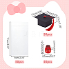Graduation Cap Shaped Paper Gift Box Sets AJEW-WR0002-70-2