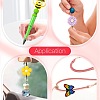 12Pcs 12 Styles Silicone Beads SIL-FS0001-34B-6