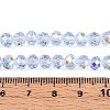 Transparent Glass Beads Strands EGLA-N016-6mm-02-4