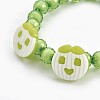 Acrylic Beads Kids Stretch Bracelets BJEW-JB03887-04-2