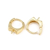 Brass Hoop Earring Findings KK-H292-08G-3