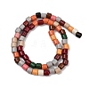 Baking Paint Glass Beads Strands LAMP-S070-06B-2