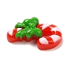 Christmas Theme Opaque Resin Cabochons RESI-R453-01H-2