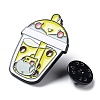 Cartoon Animal Boba Tea Cup Enamel Pin JEWB-E025-01EB-04-3