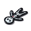 Halloween Opaque Printed Acrylic Pendants MACR-K330-35A-3