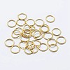 925 Sterling Silver Open Jump Rings STER-F036-02G-1x4mm-1