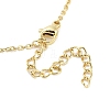 Brass Micro Pave Clear Cubic Zirconia Pendant Necklaces NJEW-Z035-04D-G-2