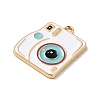 Alloy Enamel Pendants ENAM-K072-02KCG-01-2