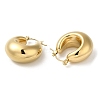 304 Stainless Steel Plain Thick Hoop Earrings X-EJEW-Z026-09G-2